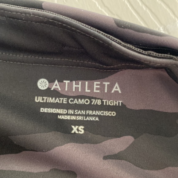 NWT athleta ultimate cameo 7/8 leggings - Picture 7 of 7